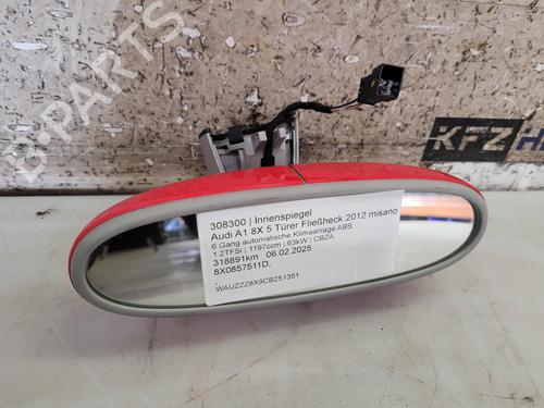 Used Rear mirror AUDI A1 Sportback (8XA, 8XF) 1.2 TFSI (86 hp) 23393011