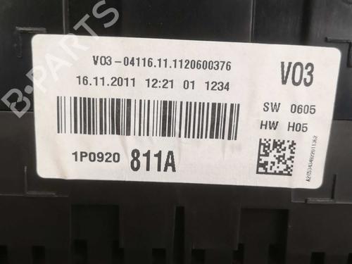 Instrument cluster SEAT ALTEA (5P1) 1.6 TDI | BP22284386C47 