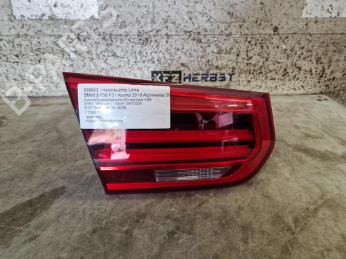 Used Left taillight Left taillight BMW 3 Touring (F31) 318 d (150 hp) 34212520 34212520