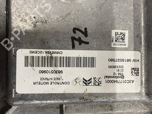 Used Engine control unit (ECU) Engine control unit (ECU) TALBOT HORIZON 1.3 (68 hp) 33683467 33683467