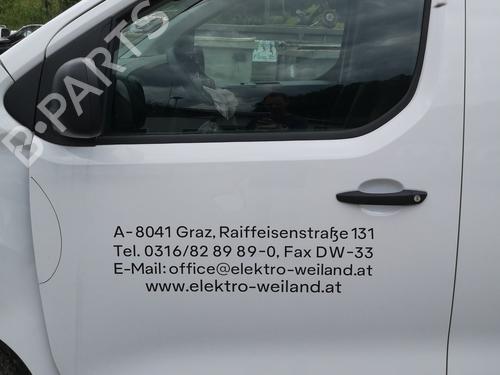 Dør venstre fortil Dør venstre fortil OPEL VIVARO C Van (K0) 2.0 (144 hp) 37420647 37420647