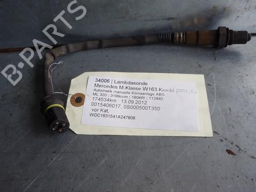 Sensor electrónico MERCEDES-BENZ M-CLASS (W163) ML 320 (163.154) (218 hp) 0015406017 | 0S000500T350