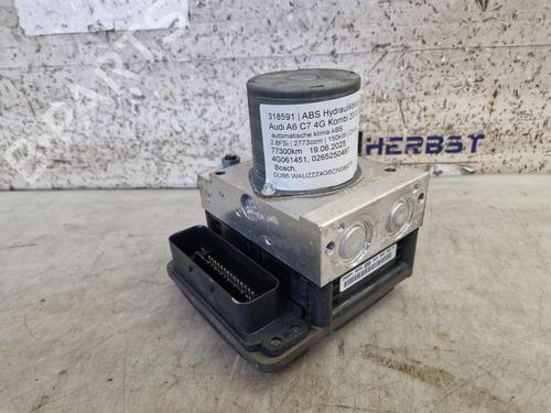 Used ABS pump AUDI A6 C7 Avant (4G5, 4GD) 2.8 FSI quattro (204 hp) 27167493