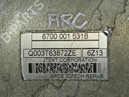 Steering rack PEUGEOT 207 (WA_, WC_) 1.4 HDi | BP25150882M22