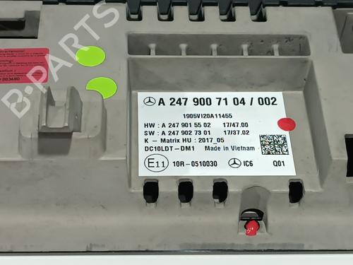 Instrument cluster MERCEDES-BENZ GLB (X247) GLB 200 d (247.612) | BP22919836C47 