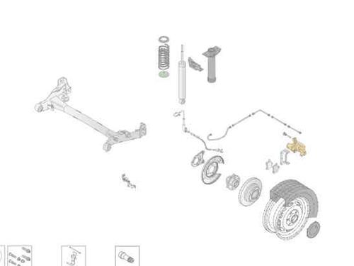 Rear axle RENAULT AUSTRAL TCe 160 (HGMJ) | BP30583116M2 - Image 2