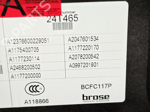 Front left window mechanism MERCEDES-BENZ CLA Coupe (C117) CLA 200 CDI / d (117.308) | BP28207065C22 