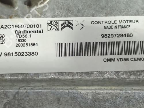 Engine control unit (ECU) CITROËN GRAND C4 SPACETOURER (3A_, 3E_) 1.2 PureTech 130 | BP31336074M57