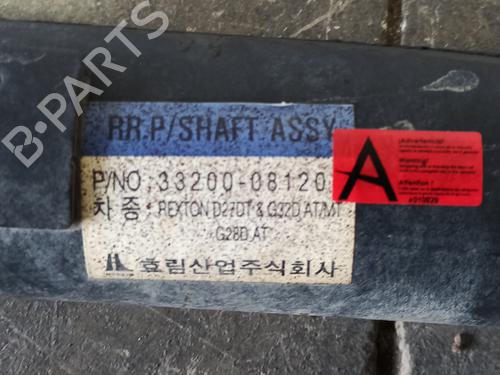 Aandrijfas SSANGYONG REXTON / REXTON II (GAB_) 2.7 Xdi | BP29645242M37