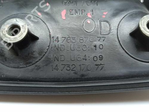 Front right exterior door handle FIAT SCUDO Bus (220_) 1.9 TD | BP6881596C129 