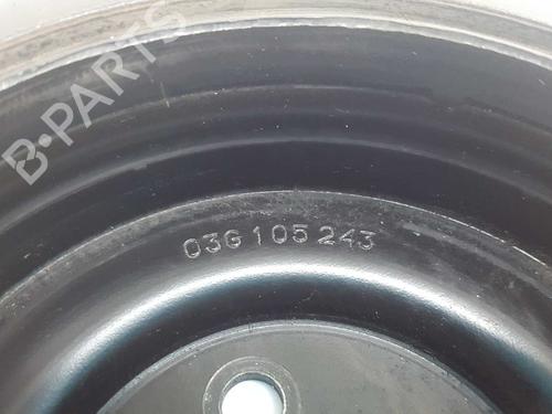 Remskive VW GOLF V (1K1) 1.9 TDI | BP14533239M122 