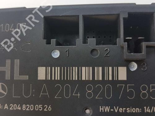 Comfort control module MERCEDES-BENZ C-CLASS (W204) C 220 CDI (204.008) | BP8363727M56 