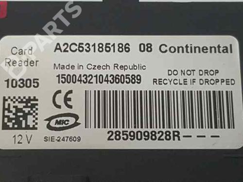 Ignition barrel RENAULT MEGANE III Grandtour (KZ0/1) 1.5 dCi (KZ09, KZ0D, KZ1G, KZ29, KZ14, KZ1W, KZ10, KZ1F,... | BP4885129M48 