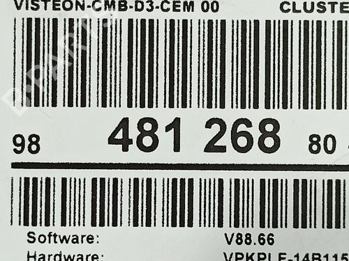 Instrument cluster OPEL CORSA F (P2JO) | BP11129855C47