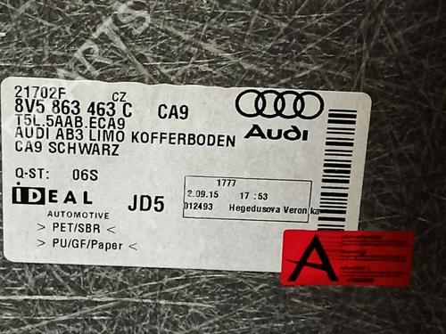 Luggage compartment floor AUDI A3 (8V1, 8VK) 1.6 TDI | BP25610862I33
