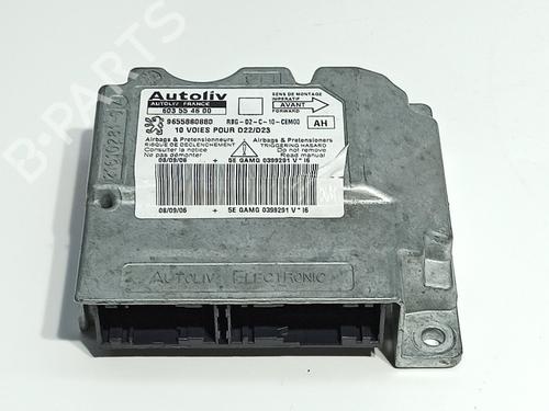 ECU airbags PEUGEOT 407 (6D_) 2.0 (6DRFNB, 6DRFNE) | BP15590428M53 