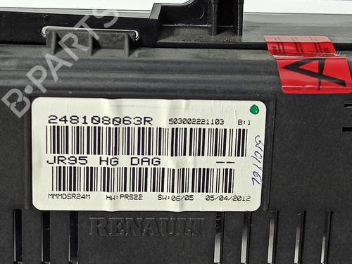 Instrument cluster RENAULT SCÉNIC III (JZ0/1_) 1.5 dCi | BP20610336C47