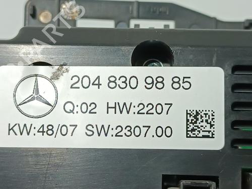 Climate control MERCEDES-BENZ C-CLASS (W204) C 220 CDI (204.008) | BP10734355I5 