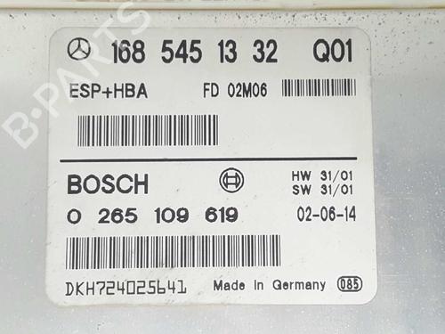 Control unit MERCEDES-BENZ A-CLASS (W168) A 170 CDI (168.009, 168.109) | BP3351077M11