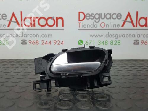 Used Front left interior door handle PEUGEOT 208 I (CA_, CC_) 1.6 HDi (114 hp) 3285685