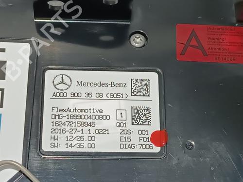 Interior roof light MERCEDES-BENZ A-CLASS (W176) A 200 CDI / d (176.008) | BP17461644I8 