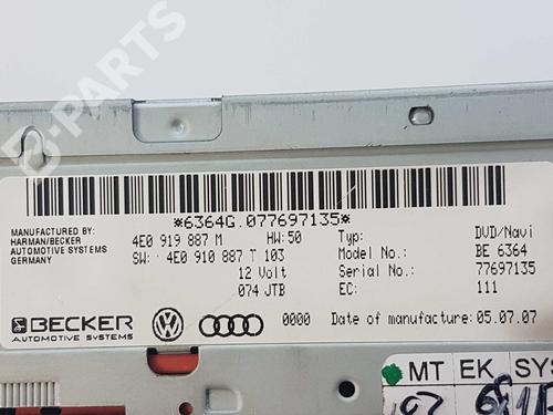 Electronic module AUDI A8 D3 (4E2, 4E8) 3.0 TDI quattro | BP9423758M83 