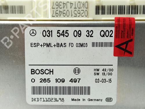 Øvrige Styrinhsenheder MERCEDES-BENZ S-CLASS (W220) S 400 CDI (220.028, 220.128) | BP22708583M11 