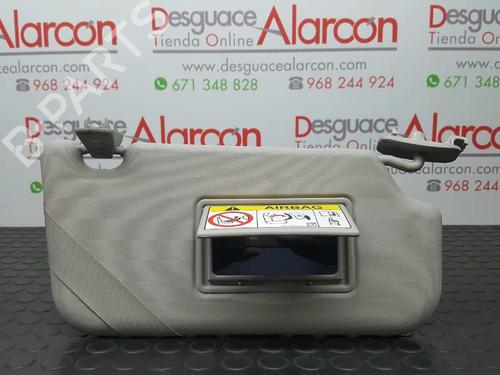 Used Right sun visor FORD FIESTA VI (CB1, CCN) 1.5 TDCi (75 hp) 3328428