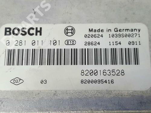 Engine control unit (ECU) RENAULT LAGUNA II Grandtour (KG0/1_) 1.9 dCi (KG0G) | BP4817497M57 