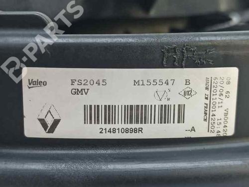 Radiator fan RENAULT SCÉNIC III (JZ0/1_) 1.5 dCi (JZ02, JZ0R) | BP8198581M35 