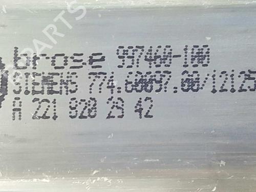 Left rear window motor MERCEDES-BENZ S-CLASS (W221, V221) S 320 CDI (221.022, 221.122) | BP6009267E23