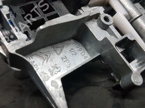 Front right exterior door handle PEUGEOT 208 I (CA_, CC_) 1.4 HDi | BP2772826C129
