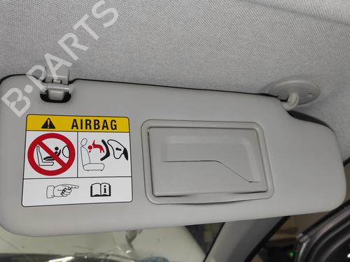 Right sun visor CITROËN C3 AIRCROSS II (2R_, 2C_) 1.2 PureTech 110 (2RHNZB, 2RHNZW, 2RHNPX, 2RHNPJ) | BP21546848I2