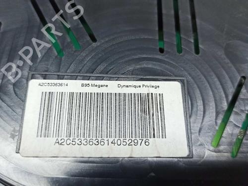 Instrument cluster RENAULT MEGANE III Hatchback (BZ0/1_, B3_) 2.0 dCi (BZ0Y) | BP6894430C47 