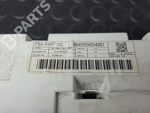 Instrument cluster CITROËN C5 III (RD_) 2.7 HDi (RDUHZJ) | BP2782764C47 