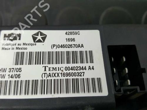 Elektronisk modul CHRYSLER 300C (LX, LE) 3.0 CRD | BP2753712M83 