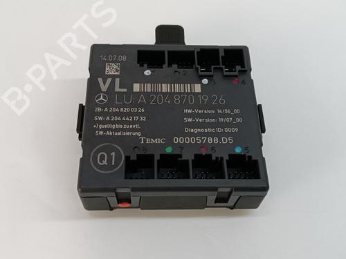Computer comfort MERCEDES-BENZ C-CLASS T-Model (S204) C 220 CDI (204.208) (170 hp) 10917304