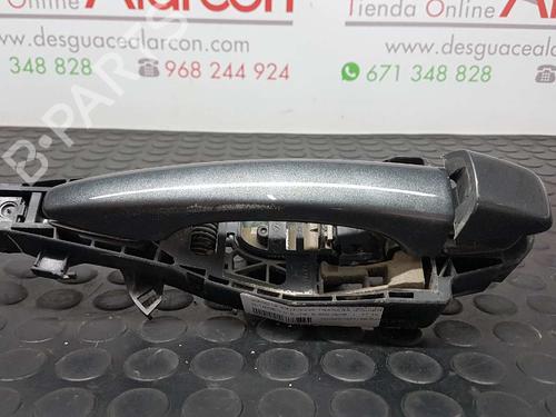 Used Rear left exterior door handle CITROËN C-ELYSEE (DD_) 1.6 HDI 92 (92 hp) 2740378