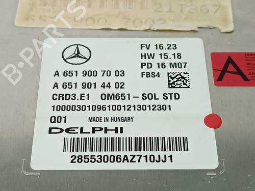 Engine control unit (ECU) MERCEDES-BENZ A-CLASS (W176) A 200 CDI / d (176.008) | BP17834081M57 