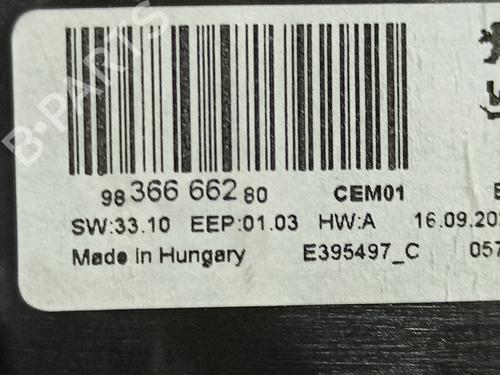 Electronic module PEUGEOT 3008 II SUV (MC_, MR_, MJ_, M4_) | BP28615519M83 - Image 4