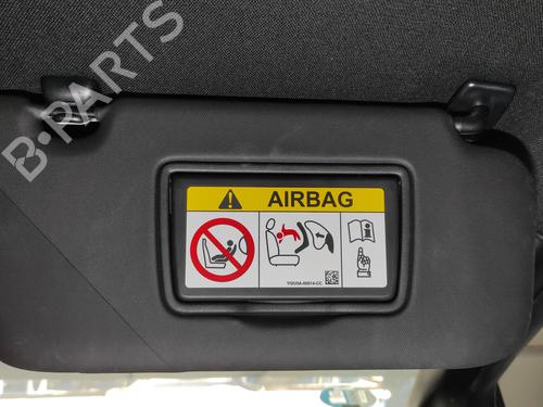 Right sun visor FORD FIESTA VII (HJ, HF) 1.0 EcoBoost | BP24920421I2