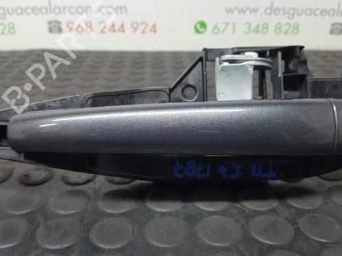 Rear left exterior door handle PEUGEOT 208 I (CA_, CC_) 1.6 HDi | BP2738363C130
