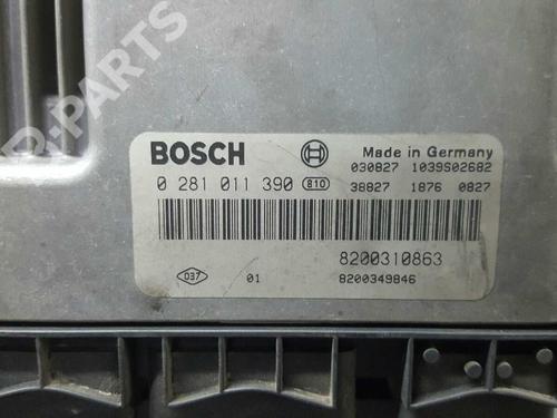 Engine control unit (ECU) RENAULT MEGANE II Saloon (LM0/1_) 1.9 dCi (LM0G, LM1G, LM2C) | BP2748081M57 