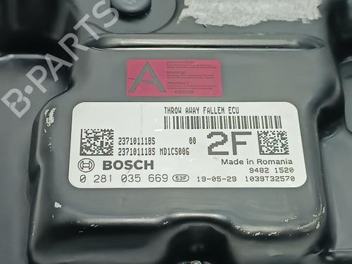 Engine control unit (ECU) RENAULT MEGANE IV Hatchback (B9A/M/N_) 1.5 Blue dCi 115 (B9A6) | BP9514142M57