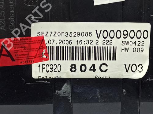 Instrument cluster SEAT LEON (1P1) 1.9 TDI | BP12578807C47 