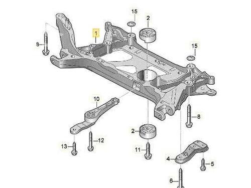 Used Subframe VW TIGUAN (AD1, AX1) [2016-2024]  29294906