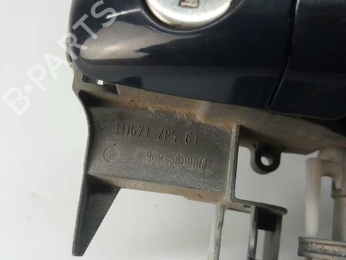 Front left exterior door handle PEUGEOT 3008 I MPV (0U_) 1.6 HDi | BP3330054C128 