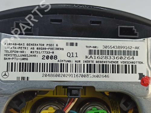 Førerens kollisjonspute MERCEDES-BENZ C-CLASS T-Model (S204) C 200 CDI (204.207) | BP9184741C9