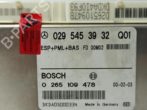 Øvrige Styrinhsenheder MERCEDES-BENZ S-CLASS (W220, V220) S 320 CDI (220.026, 220.126) | BP29551850M11