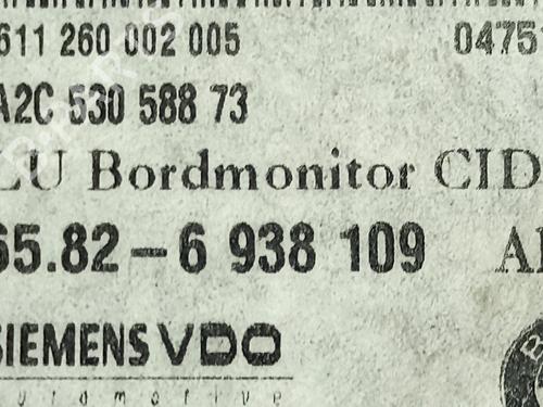 Display monitor BMW 5 (E60) 530 d | BP10166818C48